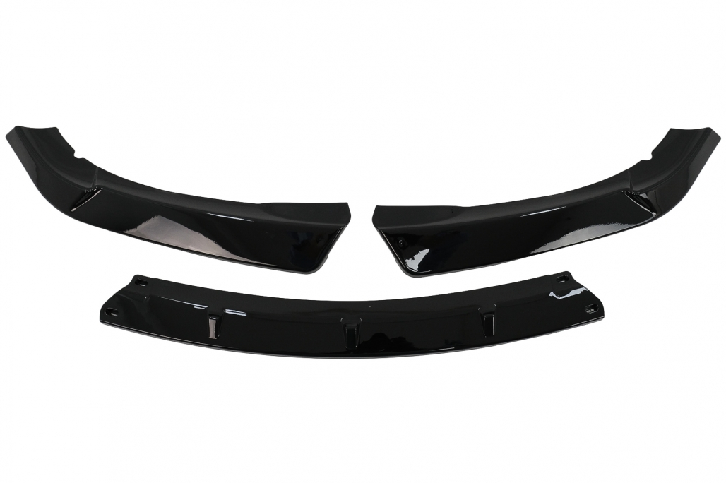 Voorspoiler BMW 3 Series E46 Sedan Touring (1998-2004) Glans Zwart