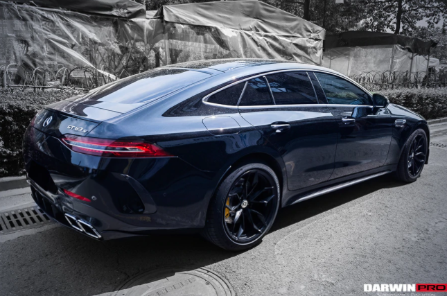 Mercedes Benz AMG GT63/S 4Door Coupe X290 Carbon Fiber Zijskirts 2019+