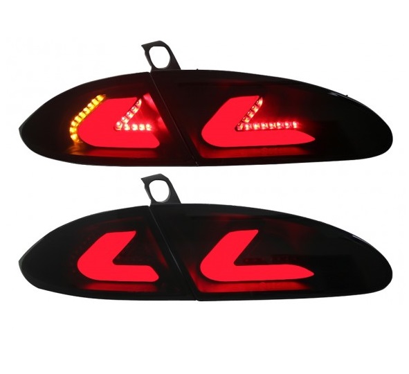 Taillights Seat Leon 1P 05-09 black/smoke CarDNA