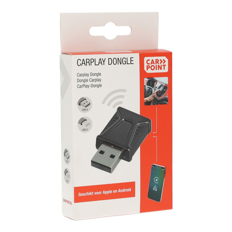 Carpoint Draadloze Apple CarPlay & Android Auto Dongle
