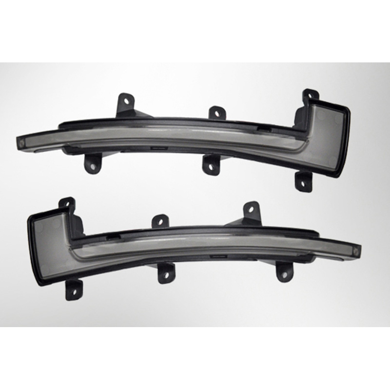 Set LED Zijspiegel-Knipperlichten  Audi TT 2006-2014 & R8 2007-2016 - Rookgrijs - incl. Dynamic Running Light