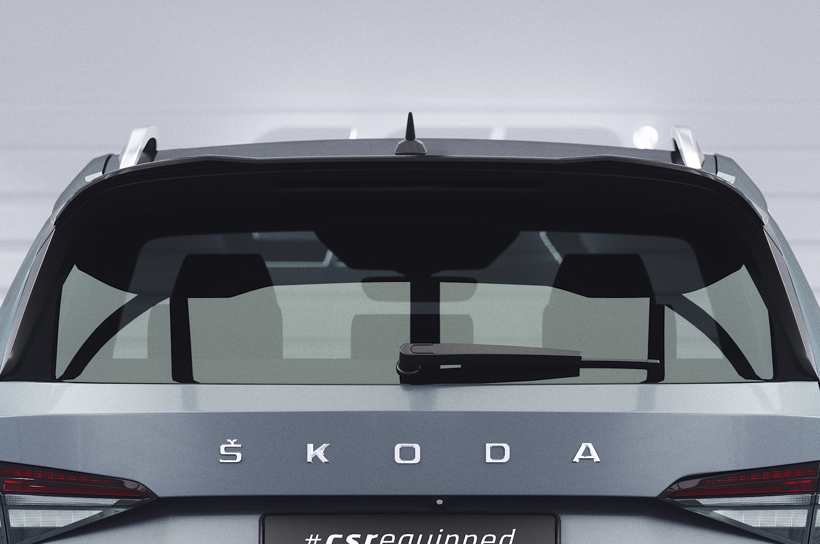 Achterspoiler Škoda Kodiaq glans zwart – CSR Automotive