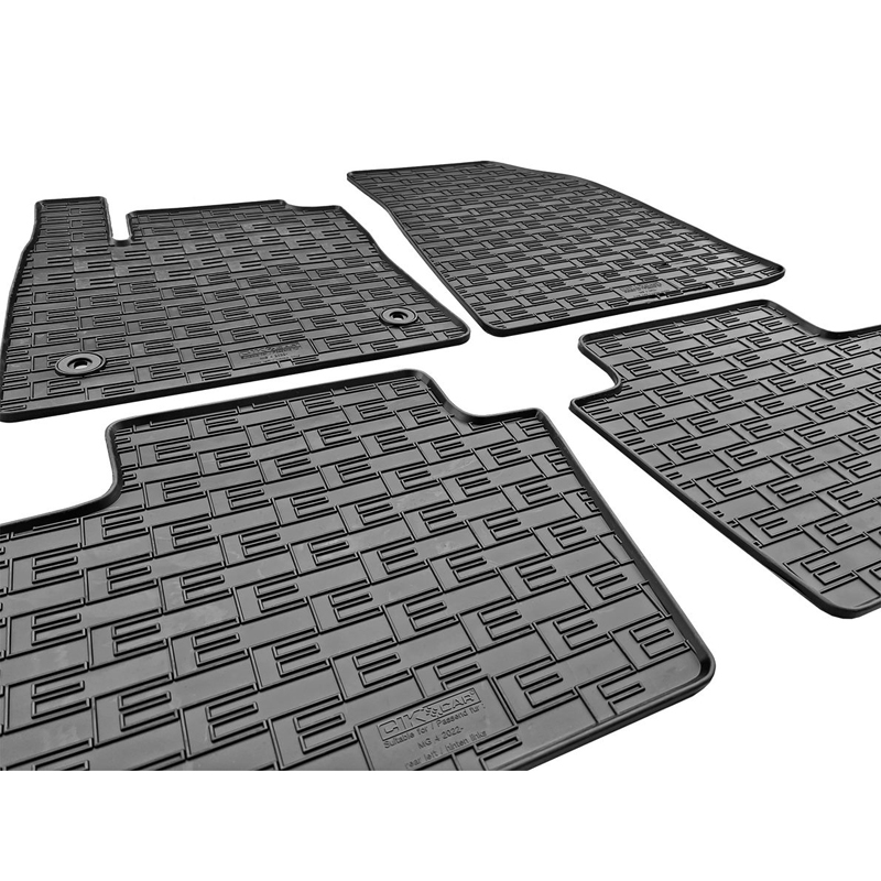 Rubber matten  MG 4 (EV) 2022- (4-delig + montagesysteem)
