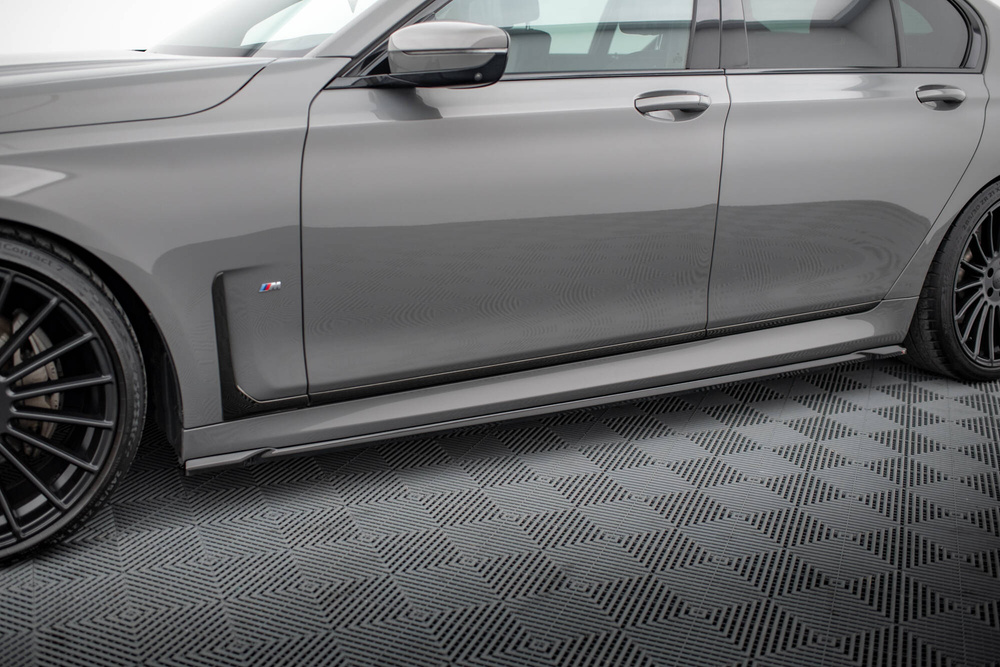 Zijskirts BMW 7-Serie G11 M-Pakket Glanzend Zwart V2