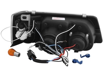 Faros Peugeot 205 Angel Eyes cromo