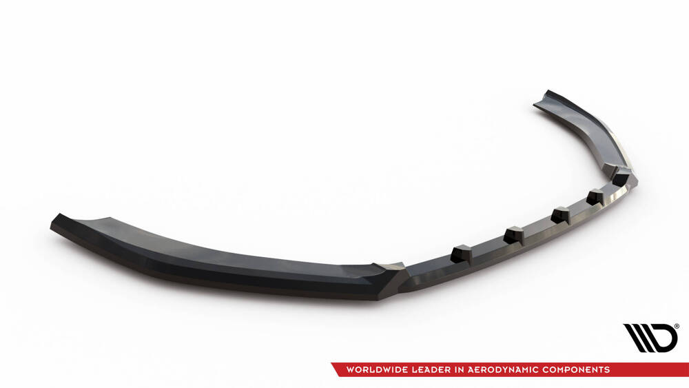 Voor Spoiler V.3 Audi RS3 8V FL Sedan Glanzend Zwart