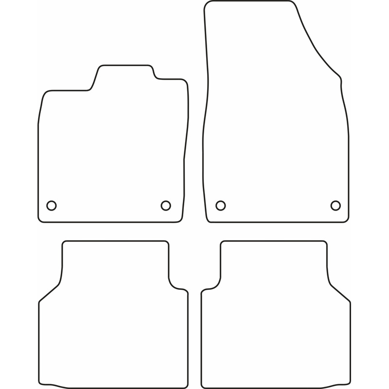 Automatten  Volkswagen ID.4 2020- / ID.5 2021- & Audi Q4 (F4) E-Tron 2021-