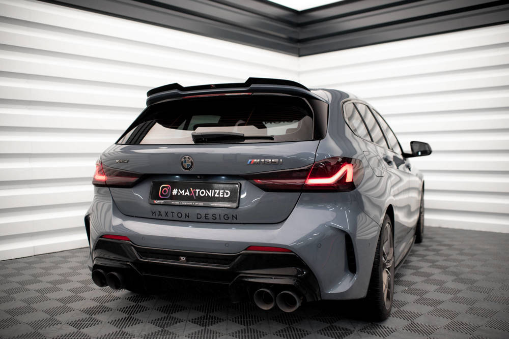 Spoiler V.1 BMW M135i F40 Maxton Glans Zwart