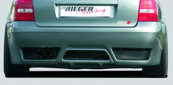 Achterbumper Audi A4 B5 alles zonder Rieger