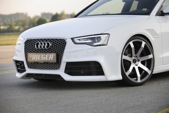 Voorbumper Audi A5 B8/B81 PDC Rieger 11-