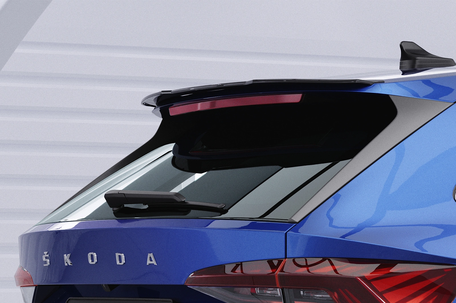 Achterspoiler Skoda Octavia IV Combi (2019–) Glans Zwart – CSR Automotive