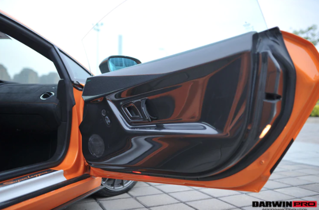 Lamborghini Gallardo Coupe Carbon Fiber Deurpaneel 2004-2014