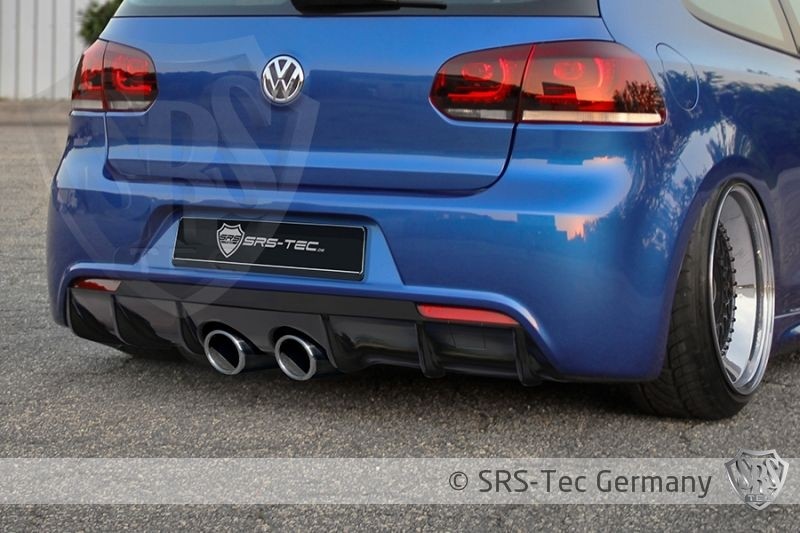 Rear Diffuser VW Golf VI R20/R