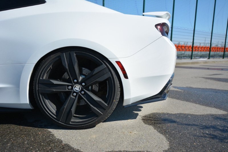 Achterzij Spoilers Camaro 6de-Gen. Phase-I 2SS Coupe Glanzend Zwart