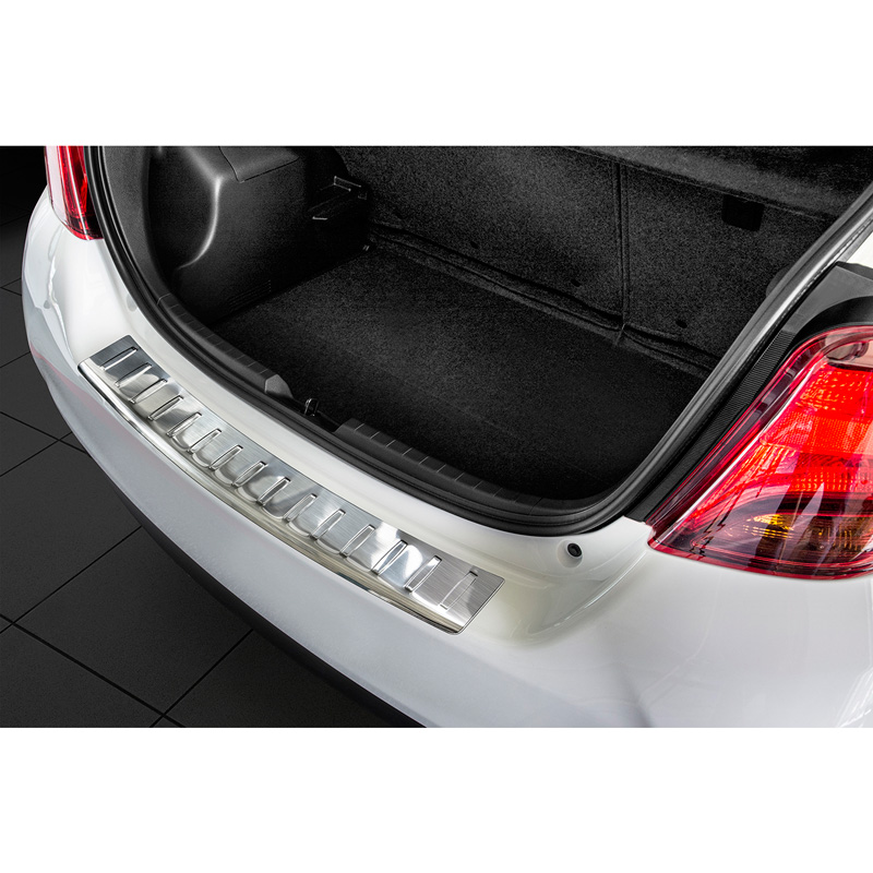 RVS Achterbumperprotector  Toyota Yaris III 2014-2019 'Ribs'