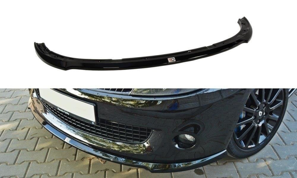 Voorspoiler Renault CLIO RS MK3 Glans zwart