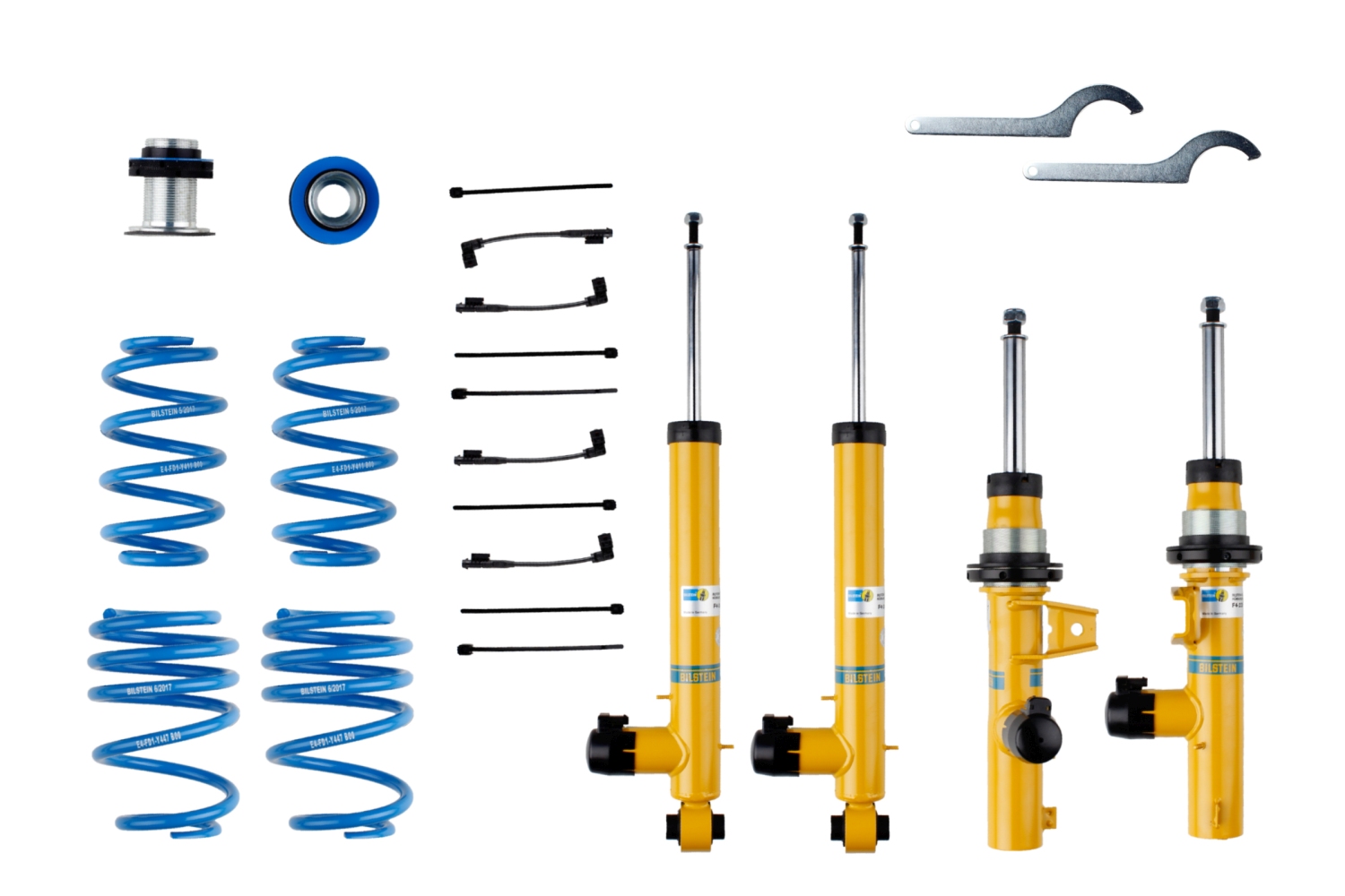 Bilstein B16 Coilover Damptronic2® VW Golf 7 Delantero�55mm Rueda Individual