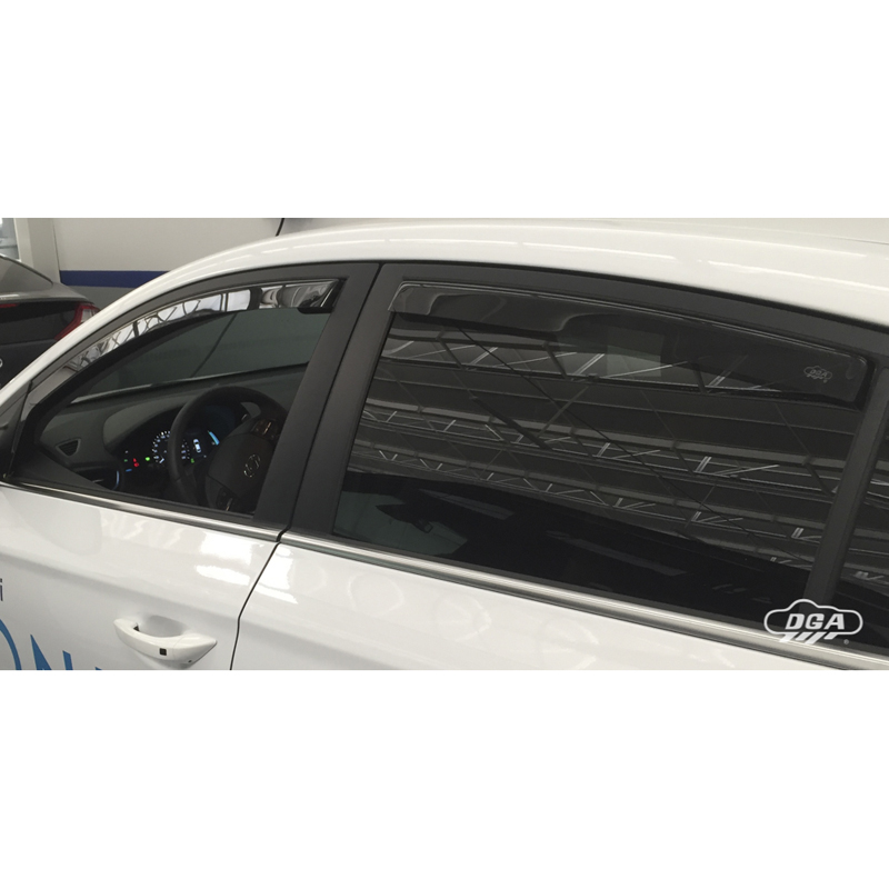 DGA Zijwindschermenset  Hyundai Ioniq (AE) 2016-2022 (4-delig)