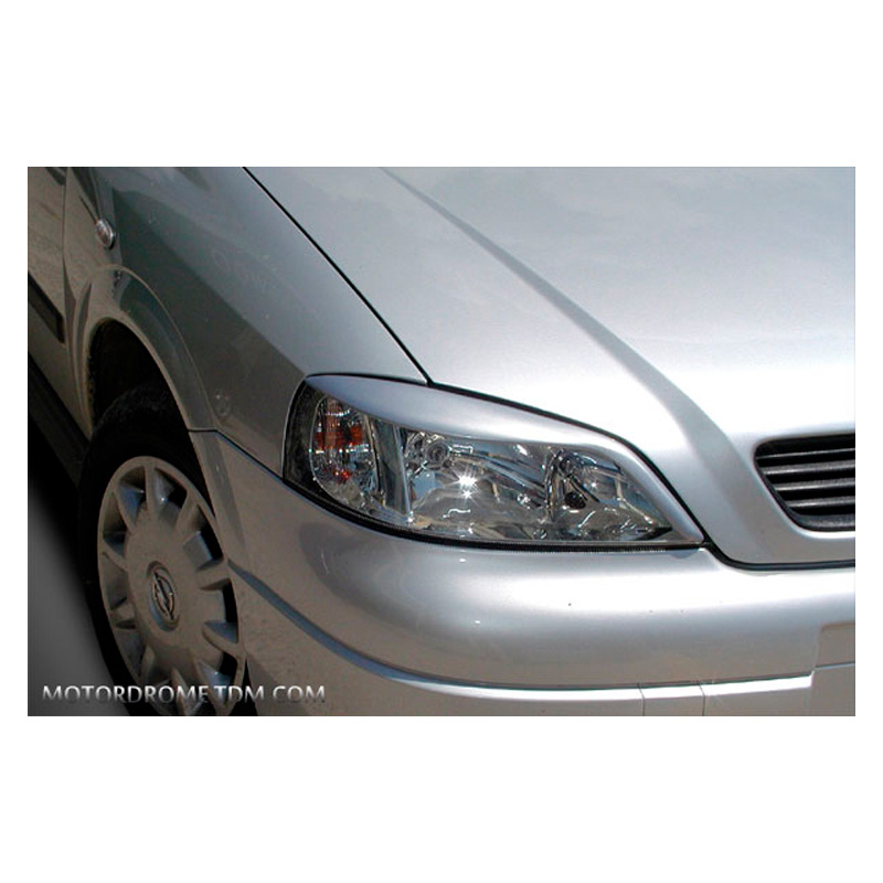 Headlight spoilers Opel Astra G 1998-2003 (ABS)