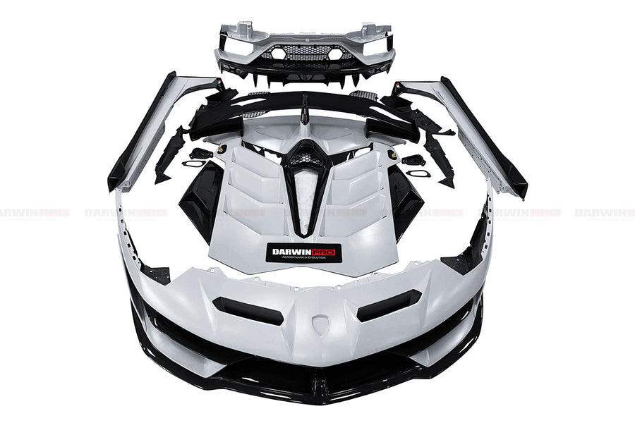 Lamborghini Aventador LP700 Coupe SVJ Style Deels Carbon Fiber Aero Full Kit  2011-2016