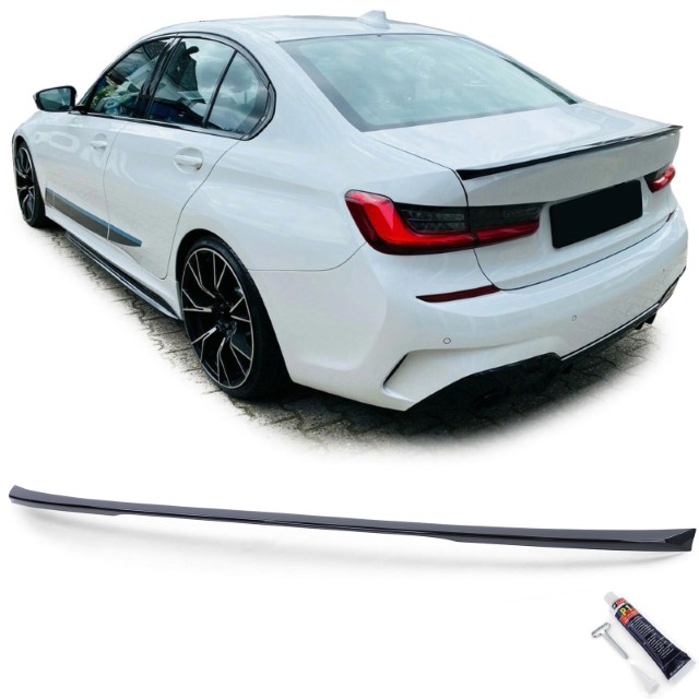 Spoiler BMW 3 Serie G20 Sport Glans Zwart