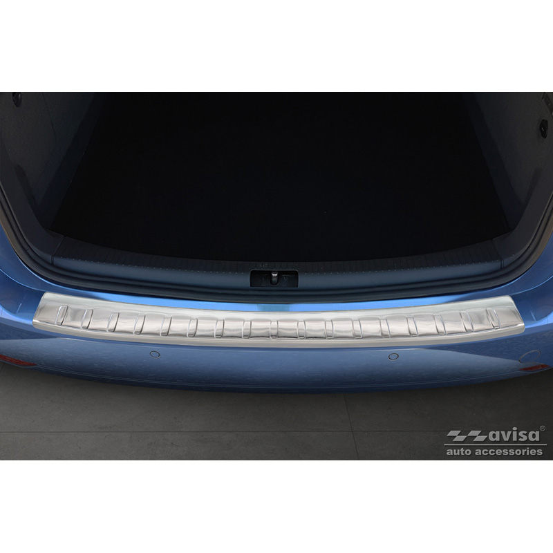 RVS Achterbumperprotector VW Touran III GP2 10-