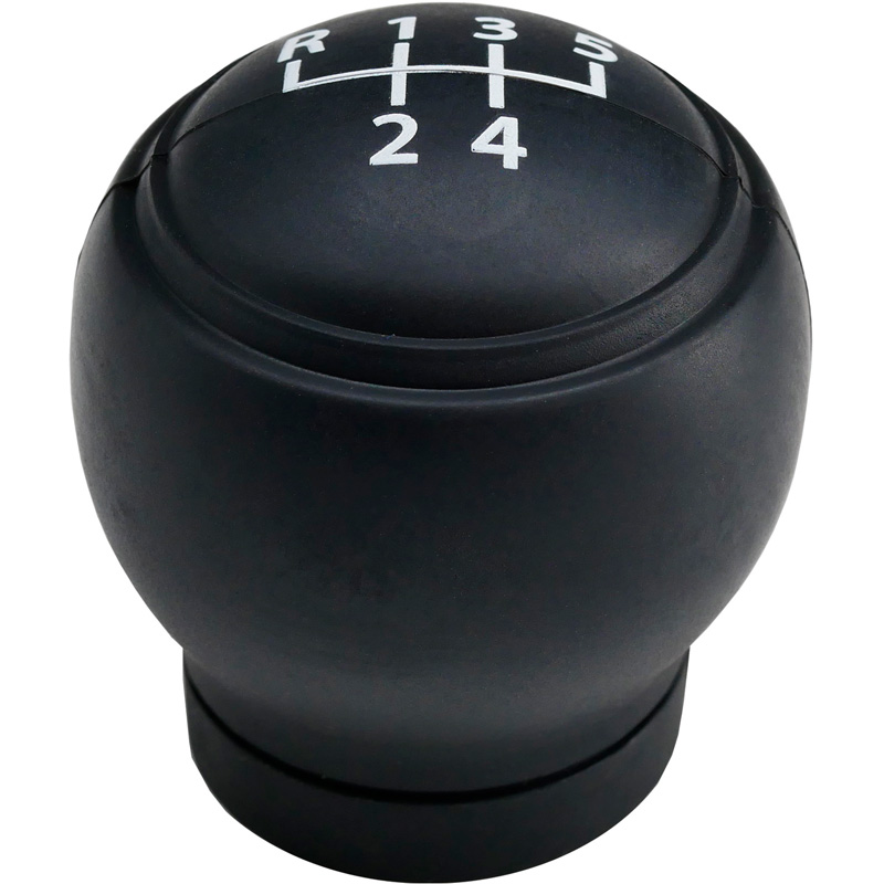 Simoni Racing Pookknophoes Grip - Zwart Siliconen - 5 versnellingen + links achteruit