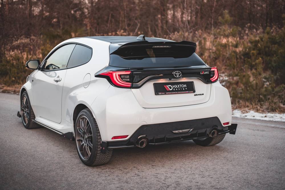 Spoiler Toyota GR Yaris MK4 Maxton Glans Zwart