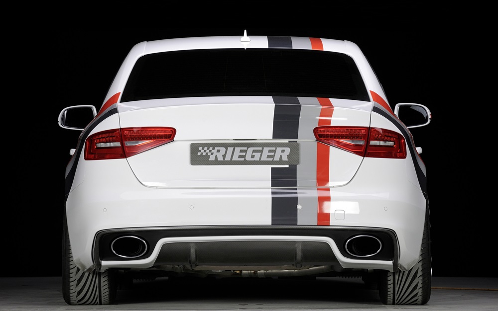 Achteraanzet Audi A4 B8 Rieger