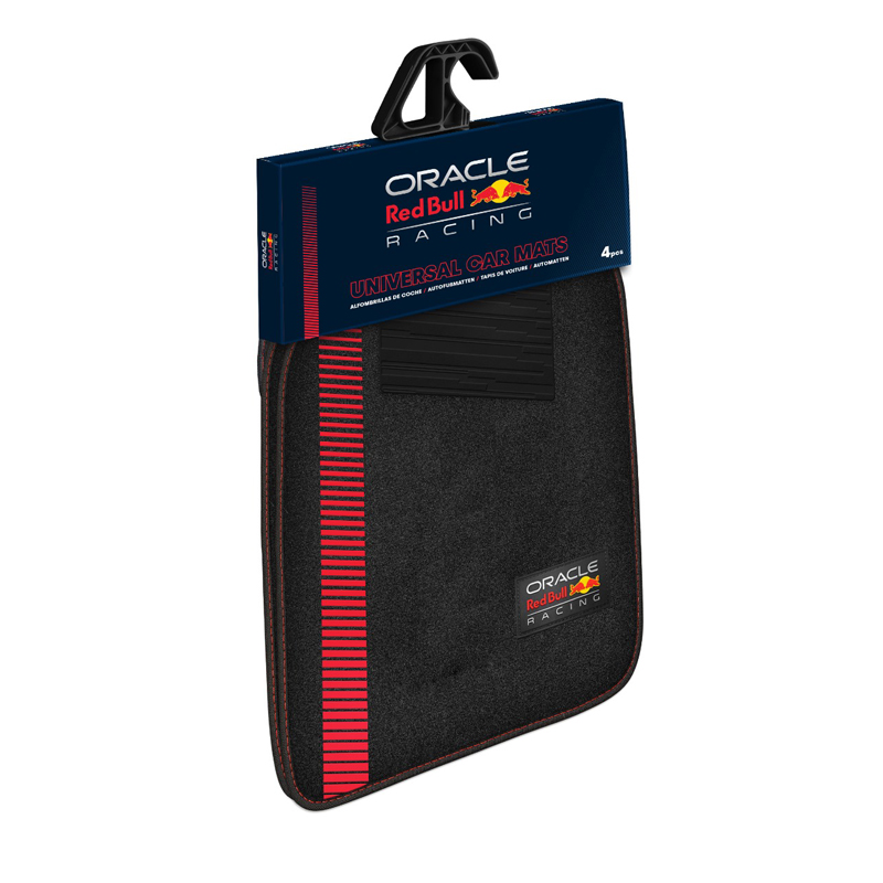 Red Bull Oracle Universele automattenset - 4-delige set - Zwart/Rood
