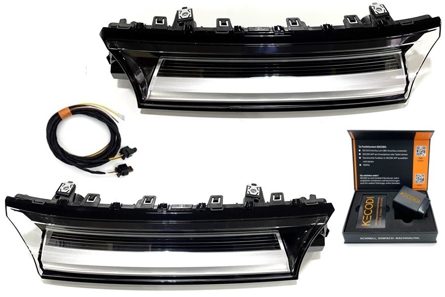 VW T7 LED Contourverlichting – Retrofit LED Lichtlijst voorzijde