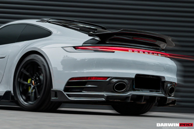 Porsche 911 992 Carrera/Targa S/4/4S BKSS Style Carbon Diffuser 2019-2021