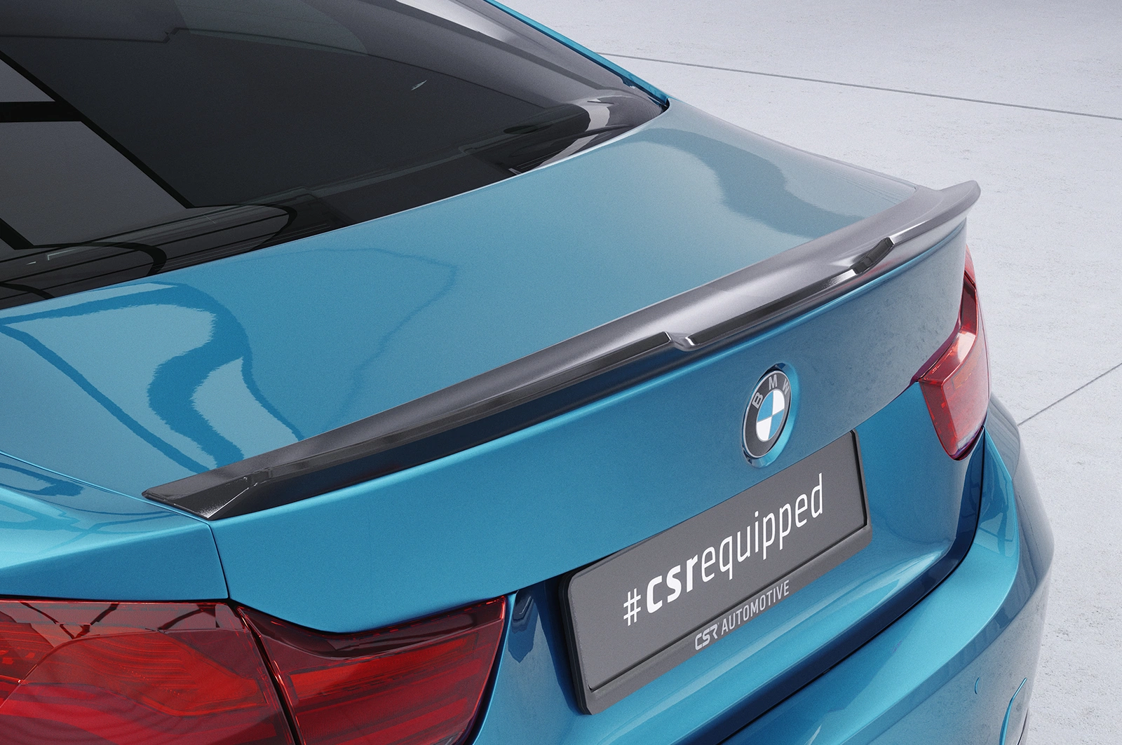 Achterspoiler BMW 4er F32 Coupe glans zwart