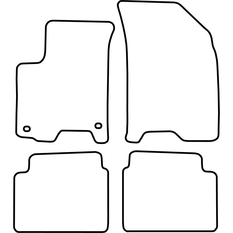 Automatten Daewoo Kalos 02-
