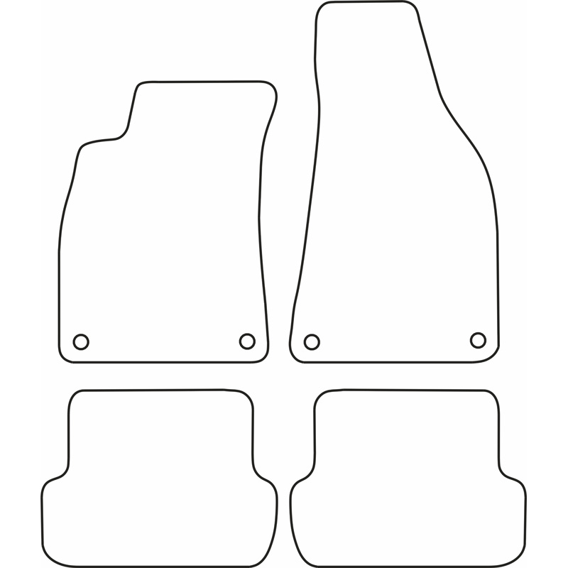 Automatten Seat Exeo 4/09-