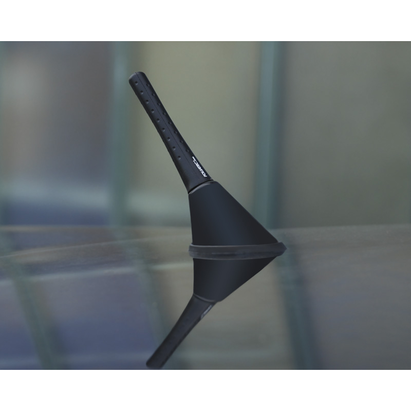 Foliatec FACT Antenne (16 V) DOT zwart - Lengte = 8,2cm