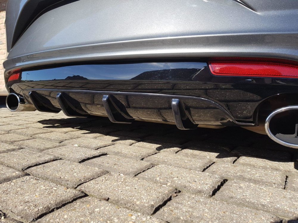 Diffuser Volkswagen Scirocco R FL Maxton Glans Zwart