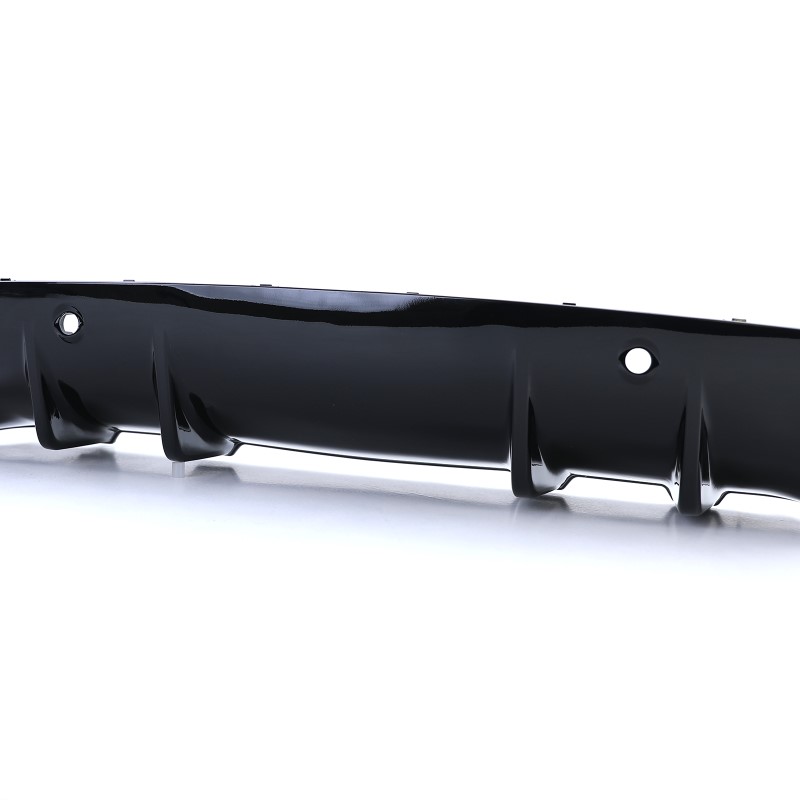 Diffusor Mercedes C205 A205 Coupe / Cabrio 15-19 C43 Design Zwart