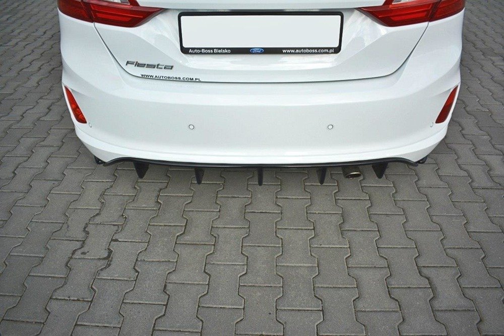 Diffuser Ford Fiesta Mk8 ST-Line Glans Zwart