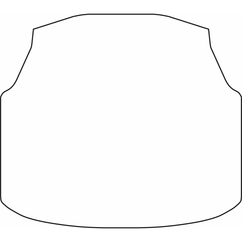Velours Kofferbakmat  Mercedes C-Klasse W204 Sedan 2007-