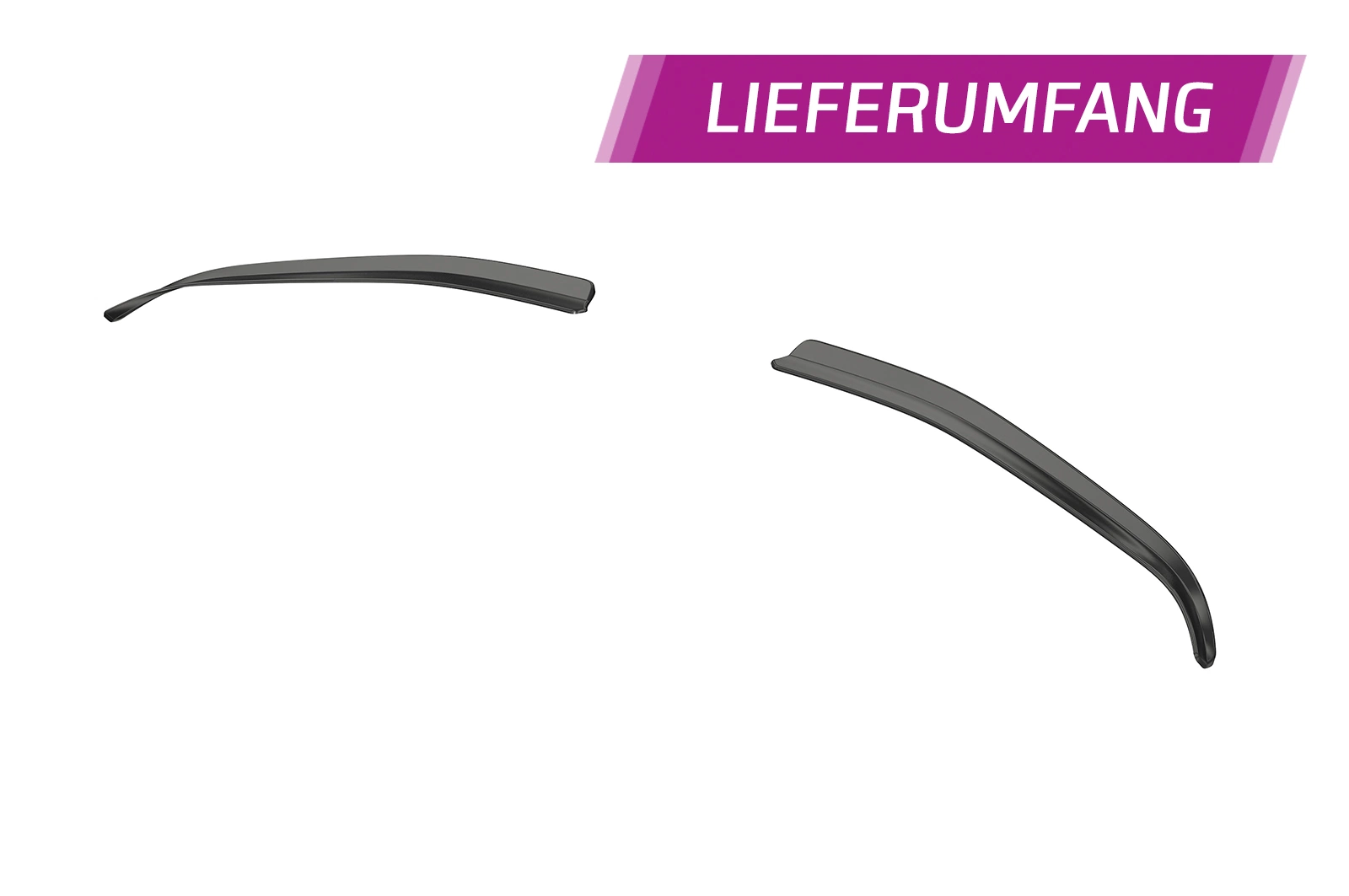 Achterspoiler Ferrari F8 Tributo / Spider glans zwart CSR