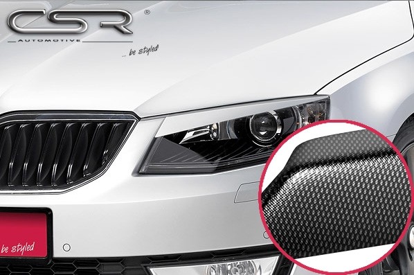 Booskijkers carbon-look Skoda Octavia 5E SB197-C
