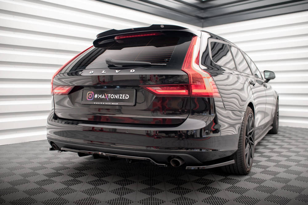 Zijdiffuser Volvo Mk2 2016 - 2020 Maxton Glans Zwart
