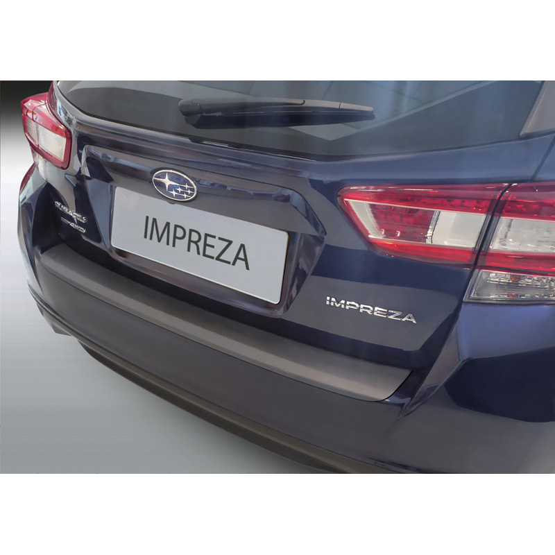 ABS Achterbumper beschermlijst  Subaru Impreza 5-deurs 2017- Zwart