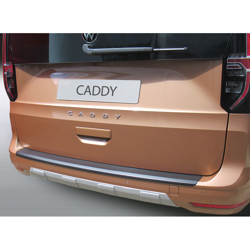 RGM Achterbumperskirt 'Skid-Plate'  Volkswagen Caddy V Box/MPV 2020- Zwart (ABS)