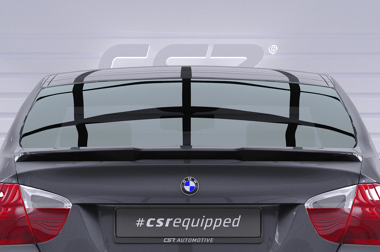 Achterspoiler BMW 3er E90 Glans Zwart – CSR Design (01/2005 – 10/2011)