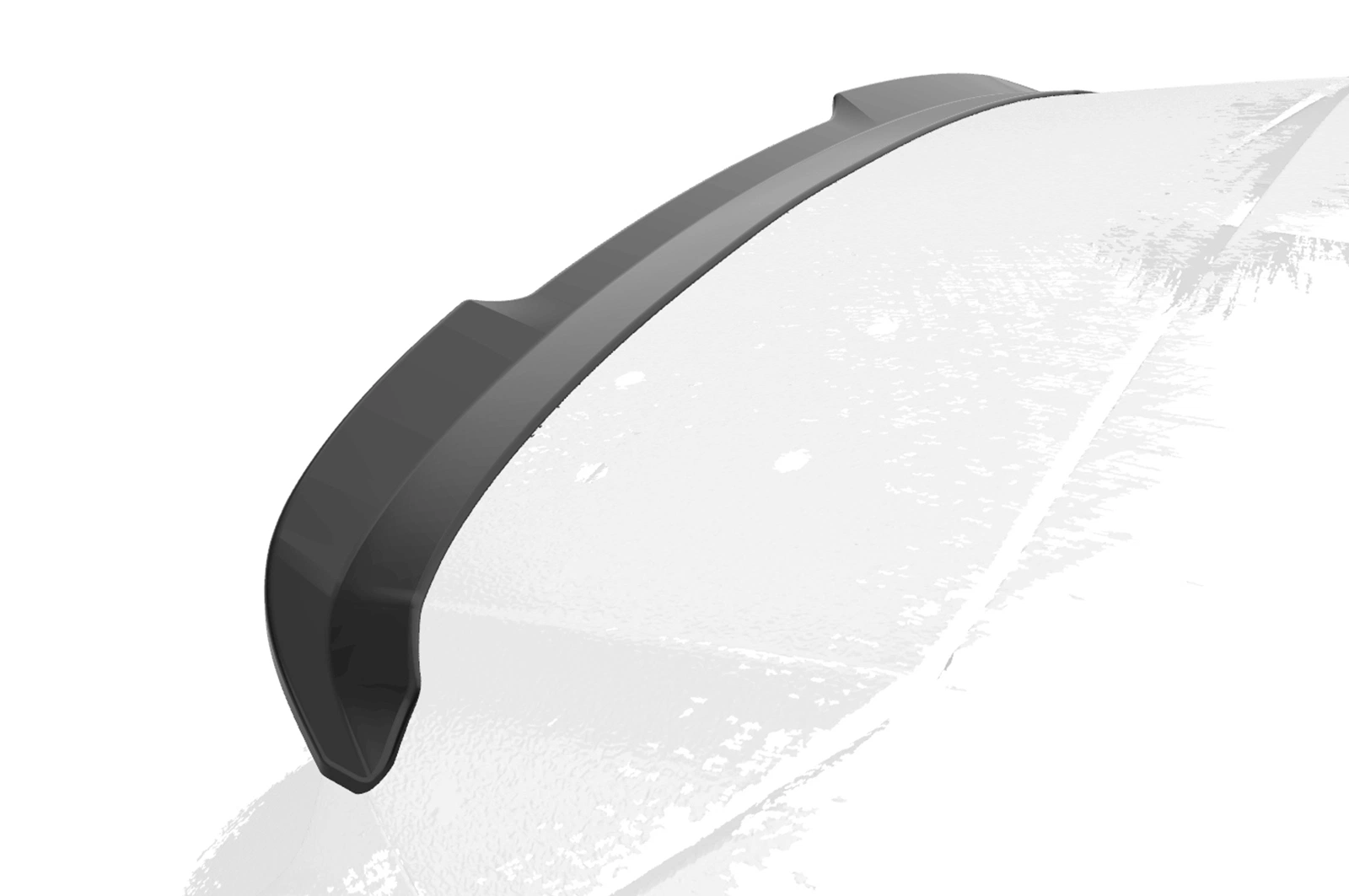 Achterspoiler Renault Captur II glans zwart CSR