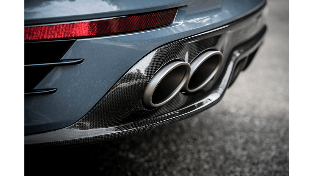 Akrapovic Porsche 911 Turbo / Turbo S (991.2) Matt Carbon Diffuser