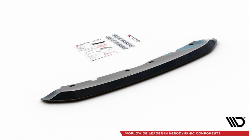 Voorspoiler BMW 1 Serie F40 M-Pack/ M135i Glans Zwart V2