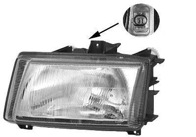 koplamp, H4, links, 01/2000-VW Polo, Sedan/Variant, 1994-2001